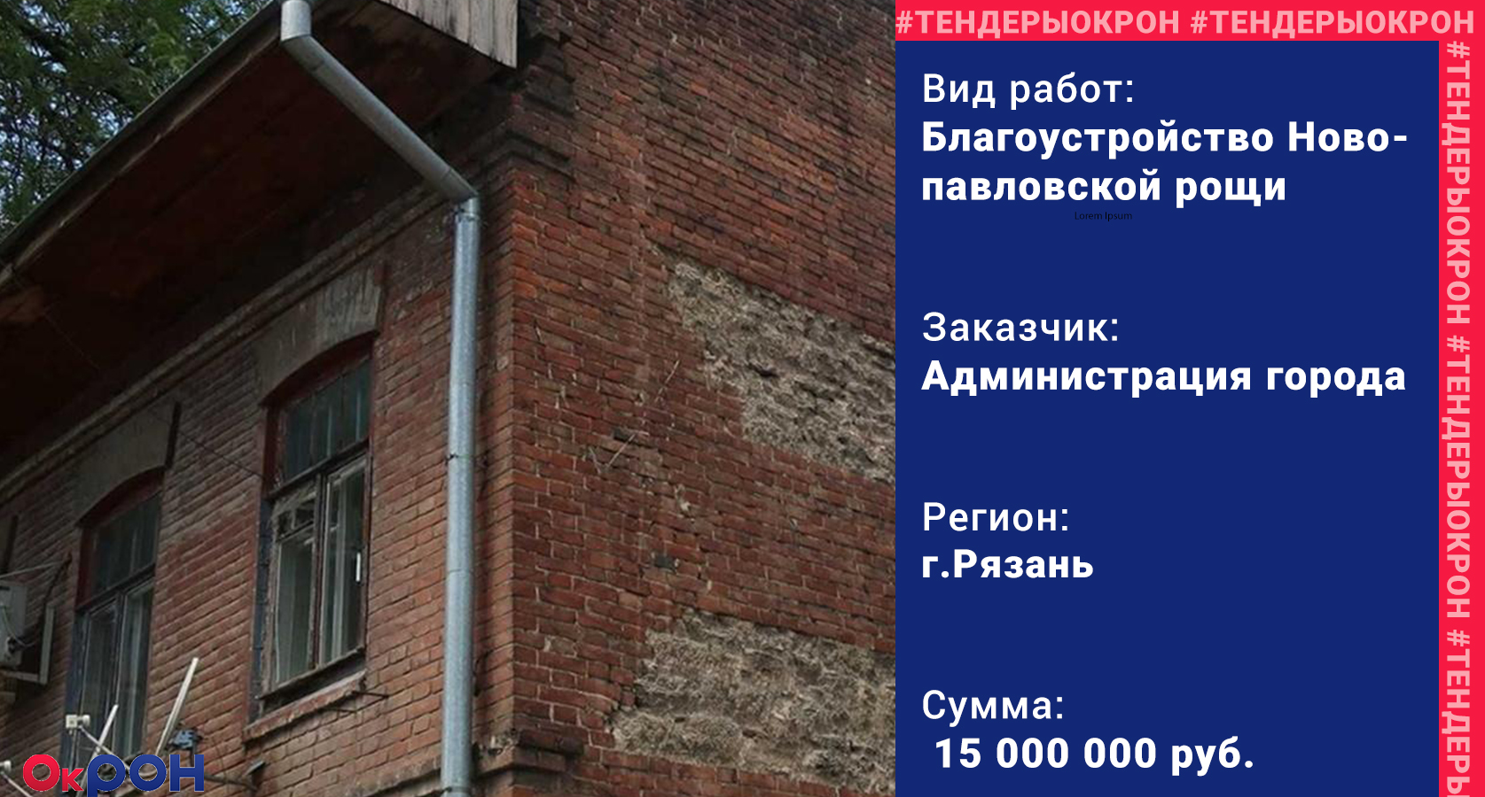 Благоустройство Новопавловской рощи продолжат в Рязани в 2024 году